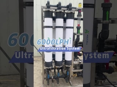 Ultrafiltrations-Wasseraufbereitungs-System-Anlagen-uF-Wasserbehandlung 6TPH